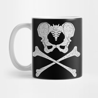 Pelvis and Crossbones Mug